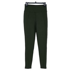 Assets by Spanx olive green stretch leggings, 1X